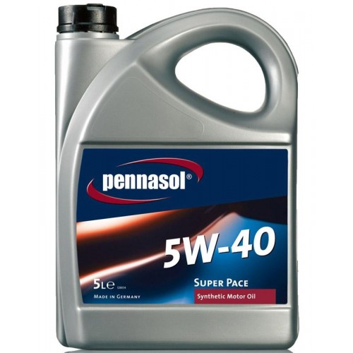 Масло моторное синтетическое - Pennasol Super Pace 5W40 5л